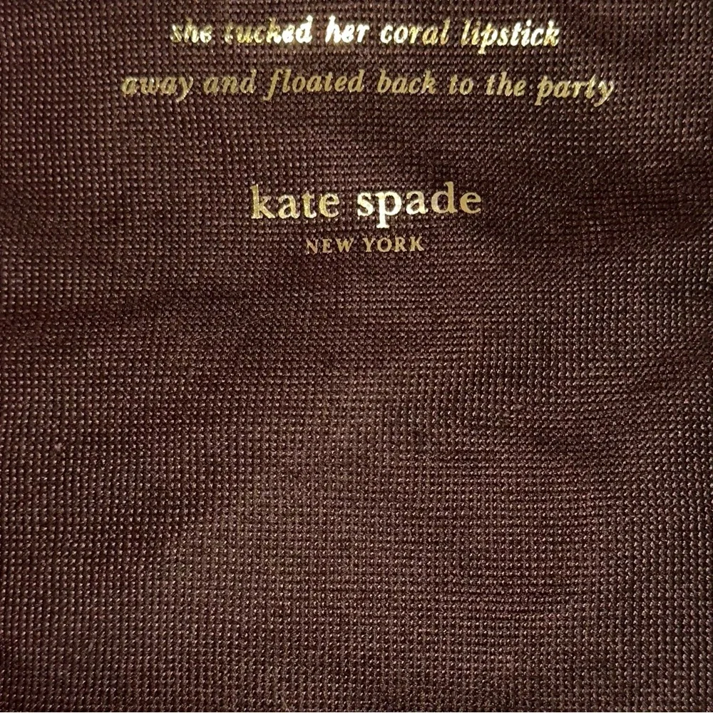 Kate Spade Hot Pink Glossy Vibrant Tote Bag
